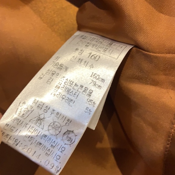 Renoma Paris midi dress in rustic fall colour - Picture 6 of 9